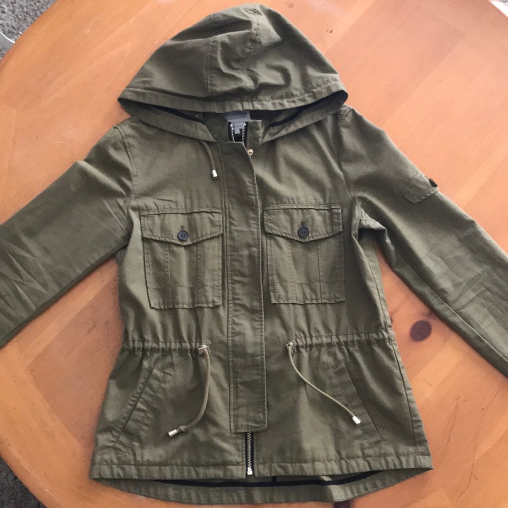 Zara Army Green Coat